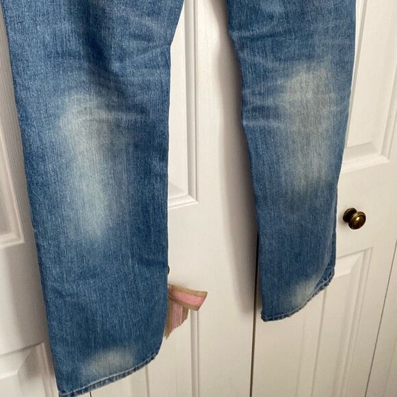 Bonobos Men's Slim Jeans Light Wash‎ Distressed 29x32 - Picture 7 of 11